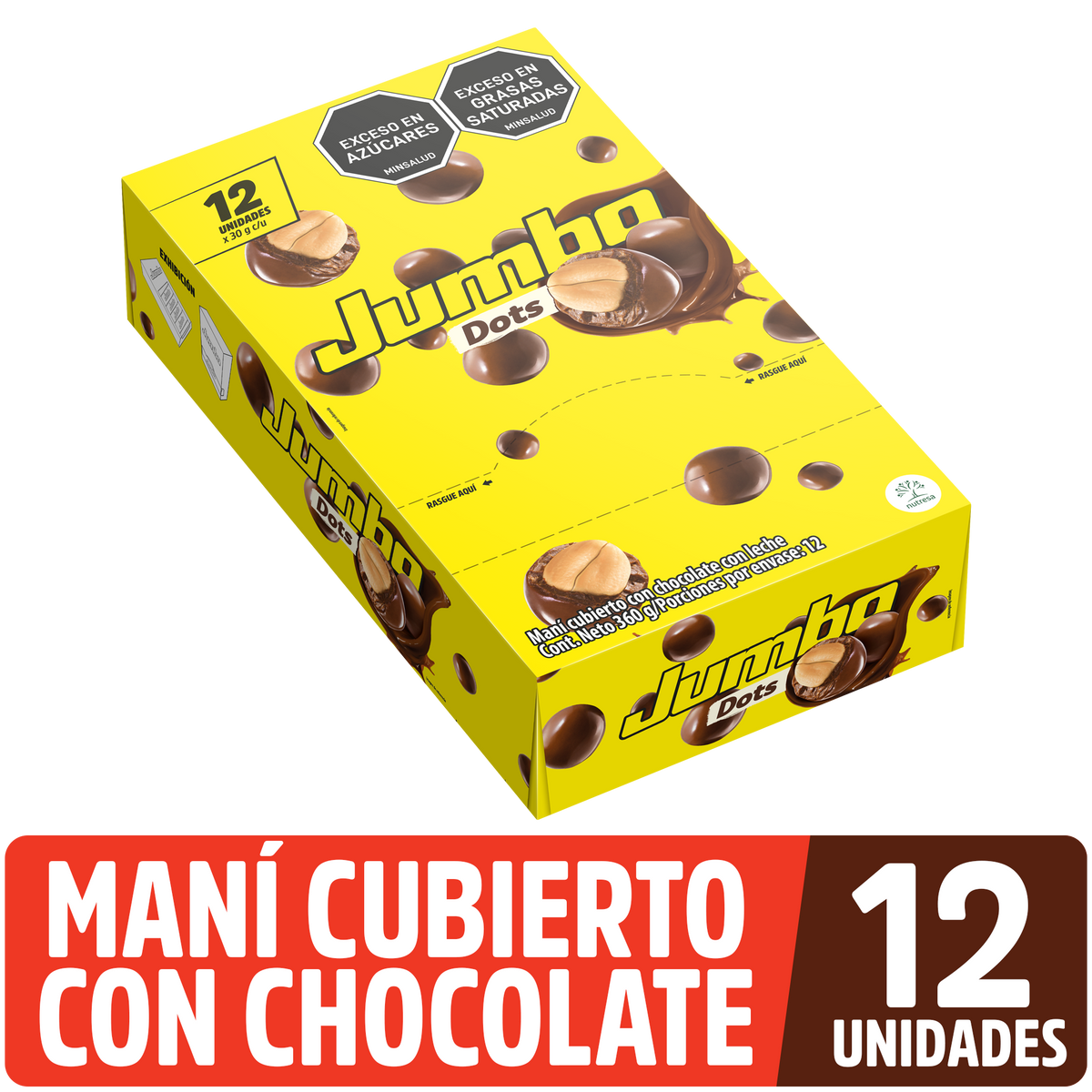 Jumbo Golosina Dots Plegadiza x 30g