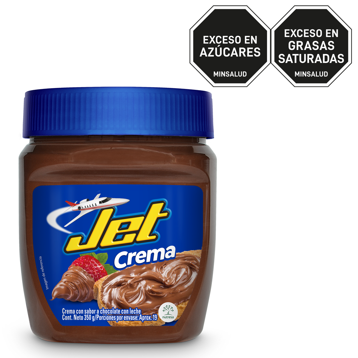 Jet Golosina Crema Tarro x 350g