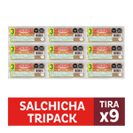 Ranchera Salchicha Tripack x 9