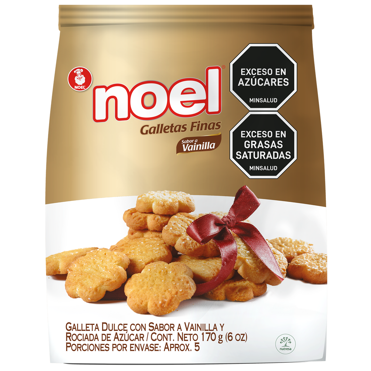Noel Galleta Bolsa Vainilla 170 g