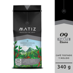 Matiz Cafe Ebano Molido 340 g 8 un