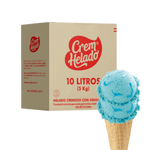 Crem Helado Tradicional Tarro Chicle Salsa x 10 L