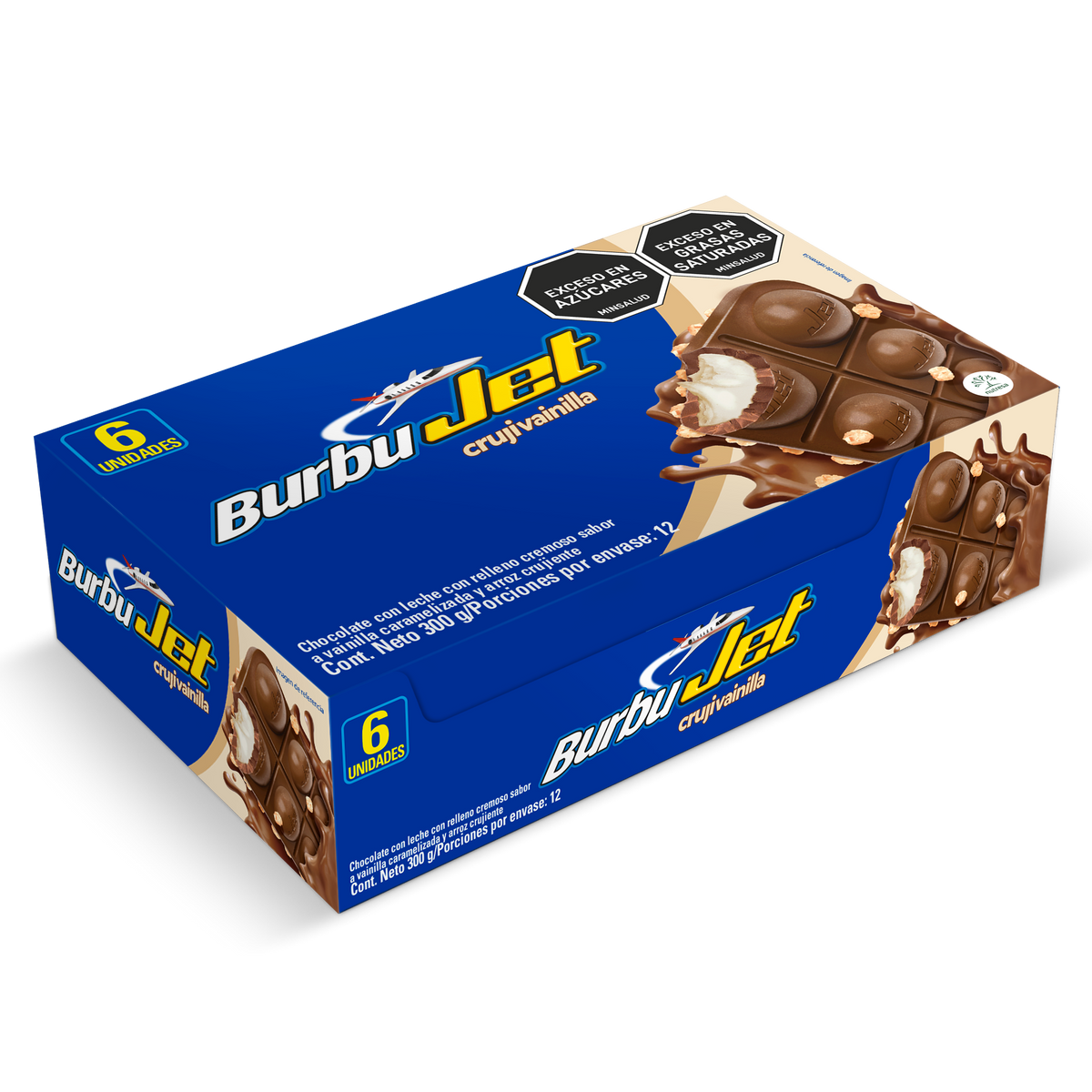 Jet Golosina Burbujet Plegadiza x 50g