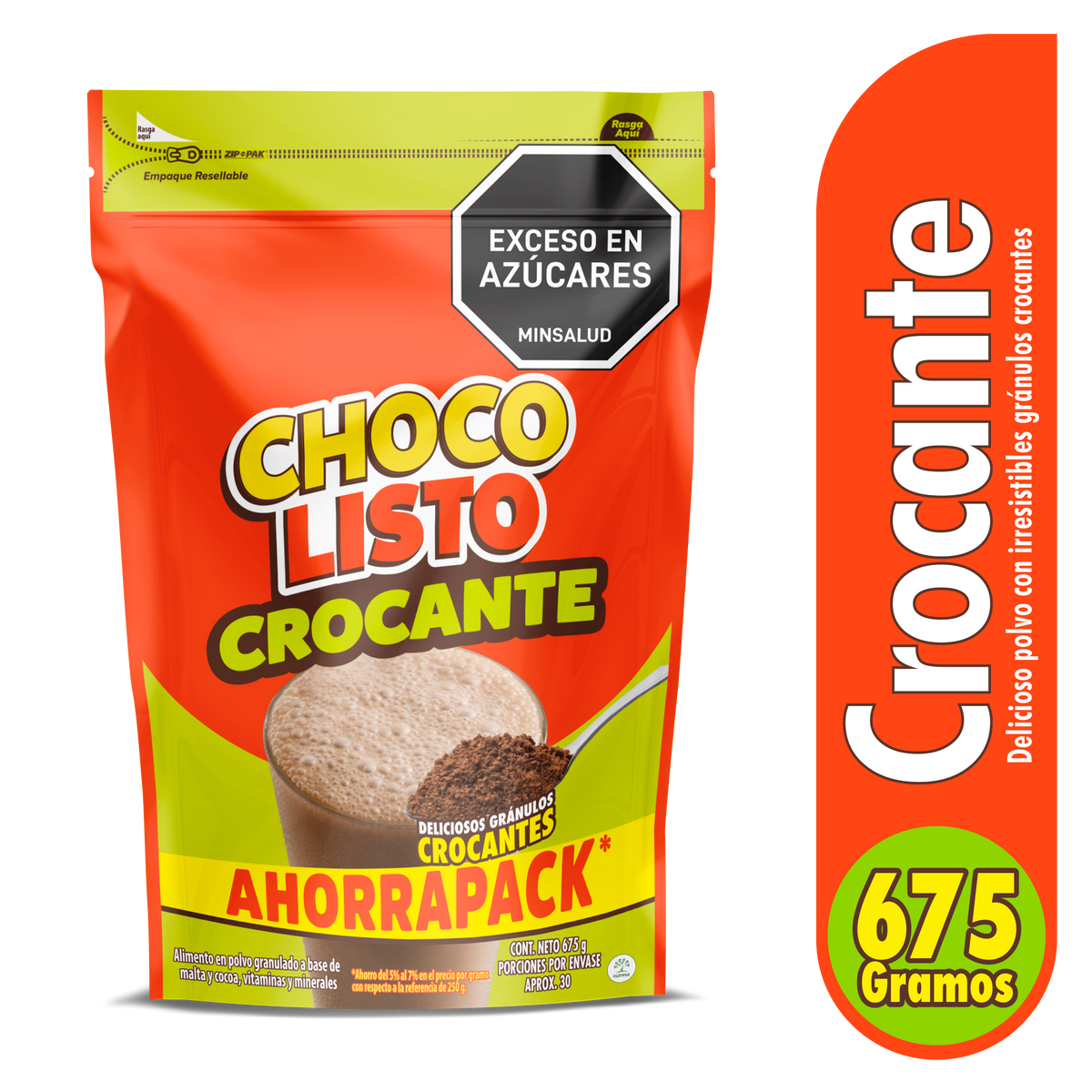 Chocolisto Crocante x 675g