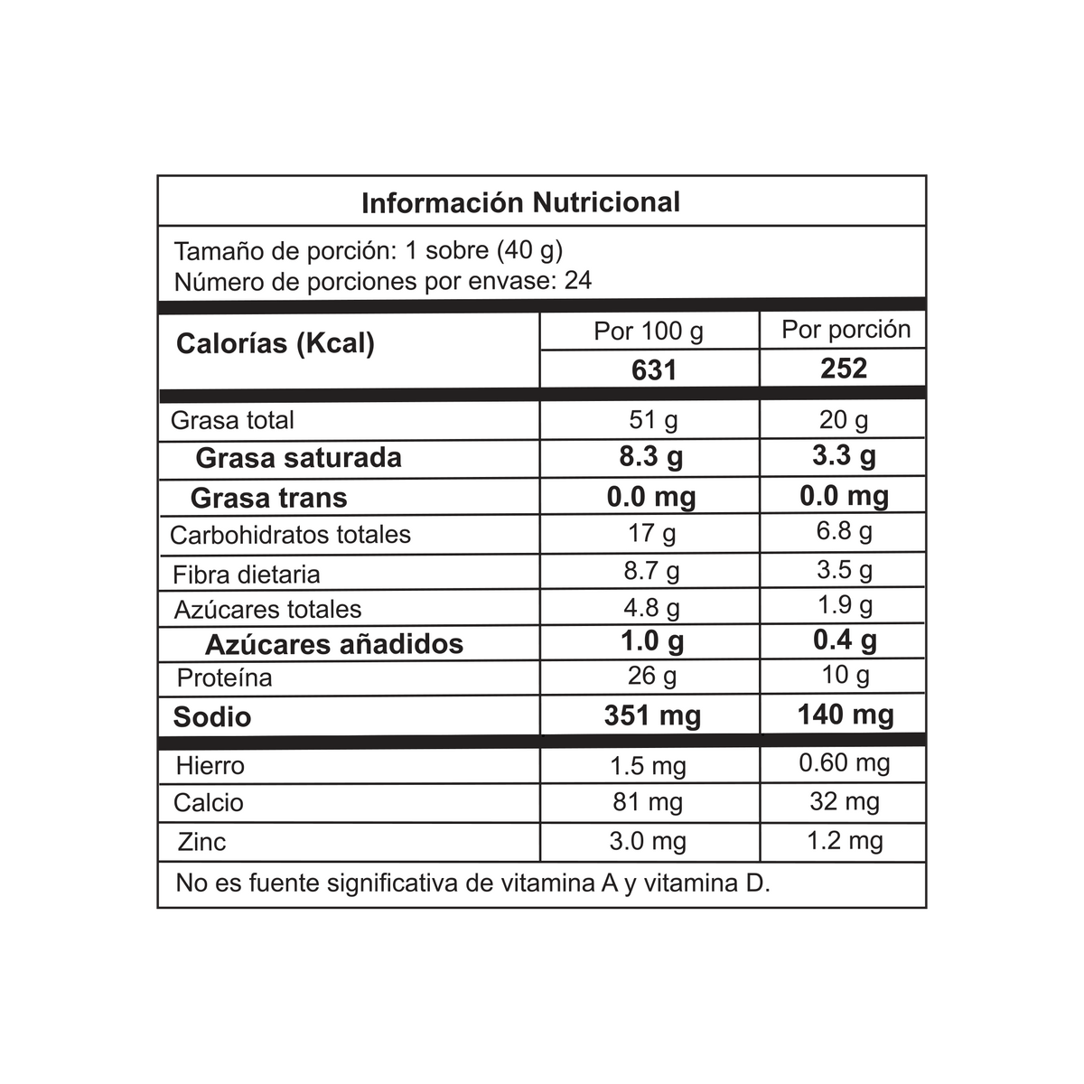 La Especial Mani Limon Pimienta x Plegadiza x 24 Un x 40 g