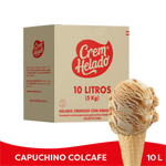 Crem Helado Colcafé Tarro Capuccino Tradicional x 10 L