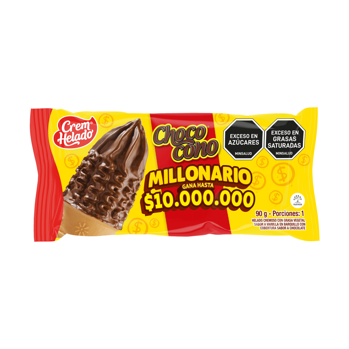 Crem Helado Chococono Ng Promo Caja x 24 Un x90g