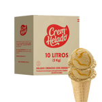 Crem Helado Tradicional Tarro Arequipe Salsa x 10 L