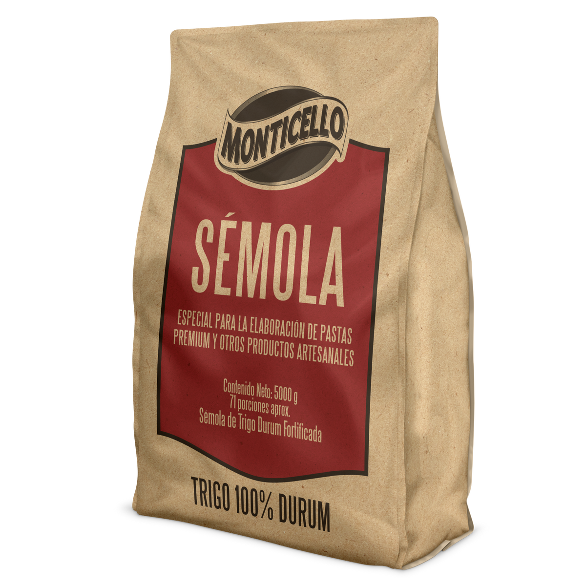 Monticello Sémola de Trigo Durum x 5000 g
