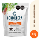 Cordillera chips semiamargo sucedaneo x 1kg