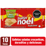 Saltin Noel Galleta Saltin Rojo Taco x 10 805 g