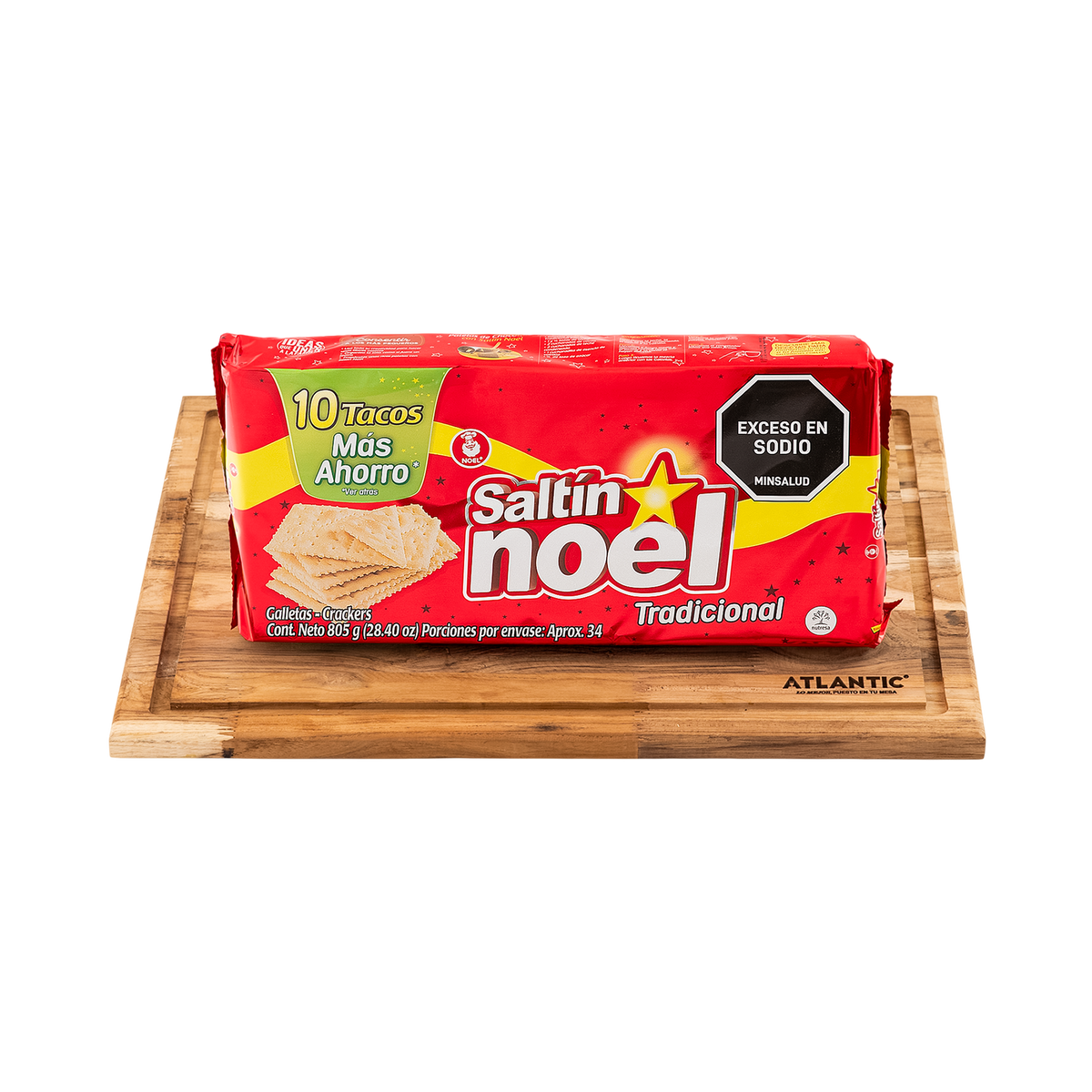 Noel Galleta Saltin Noel Rojo Taco X 10