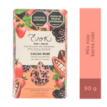Evok Chocolate Rubí Macadamía Fresa Mora Barra x 90 g