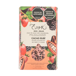 Evok Chocolate Rubí Macadamía Fresa Mora Barra x 90 g