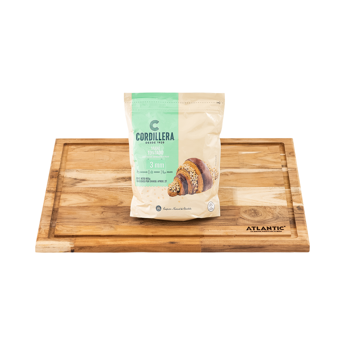 Chocolates B2B Mani Cordillera 3Mm 10Bol 800G Nal