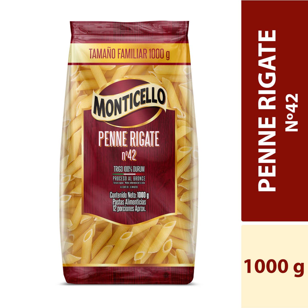 Monticello Penne Rigate x 1000 g