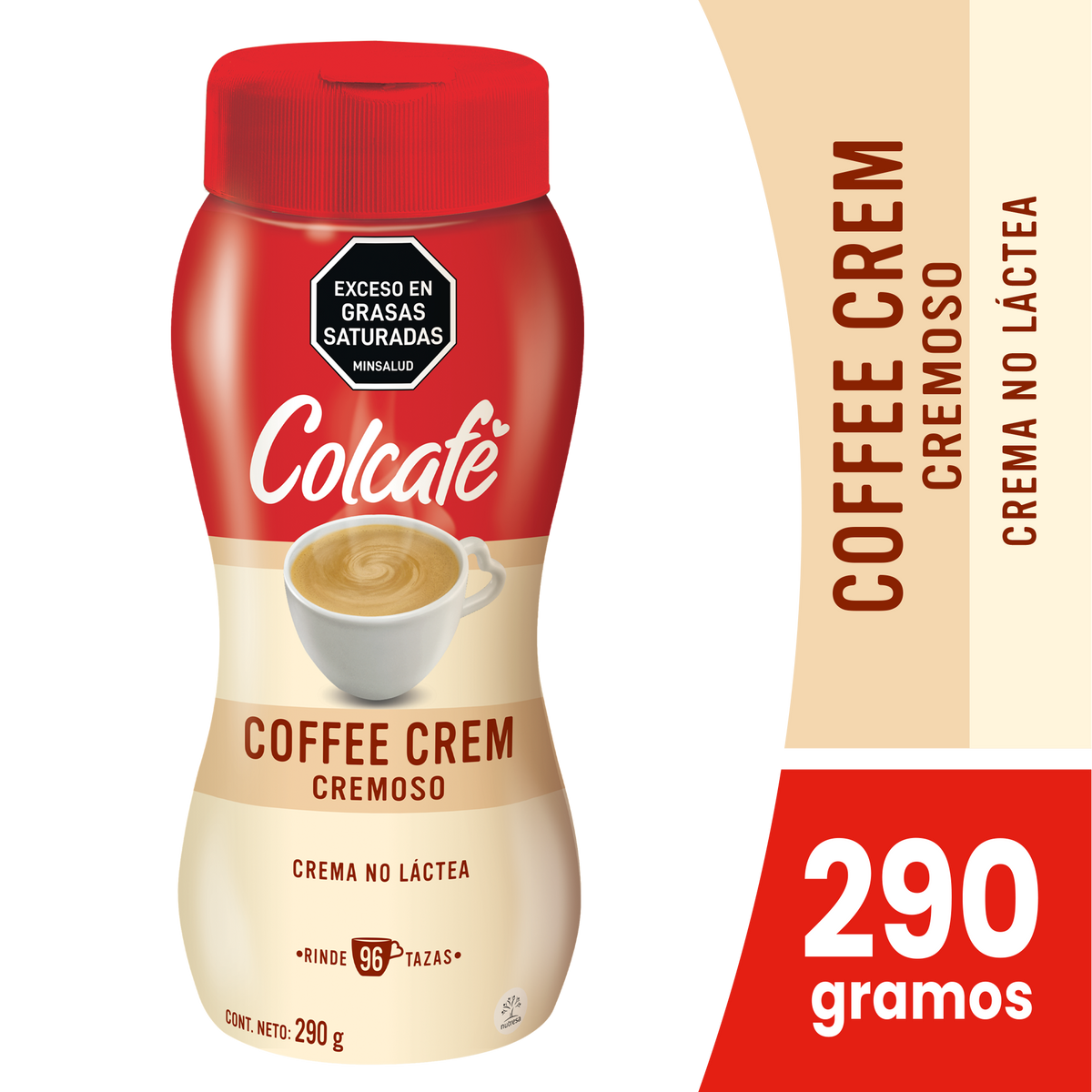 Colcafe Coffe Crem 24 Frasco V2 x 290 g