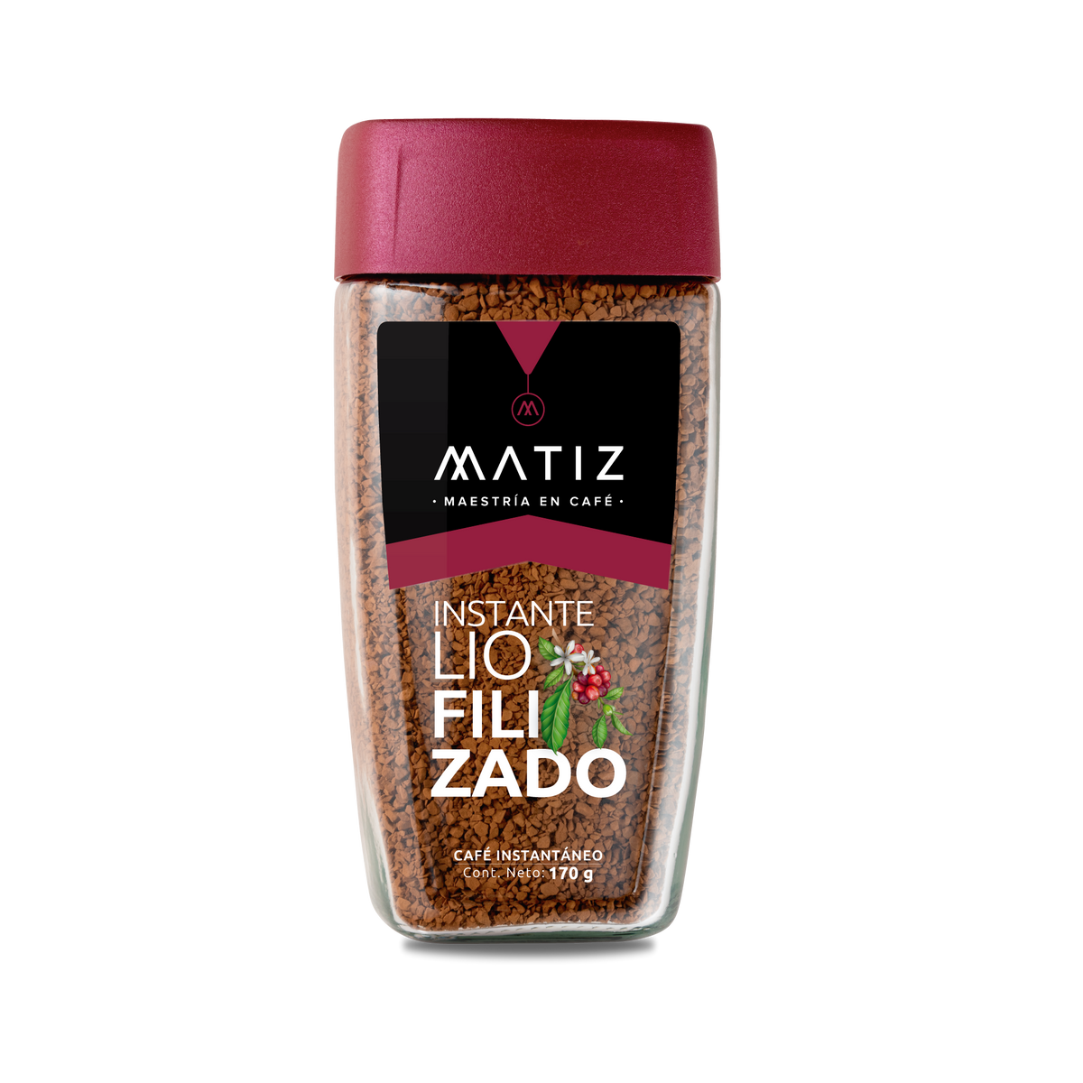 Matiz Cafe Premium Liofilizado 170 g 12 un