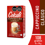 Colcafe Cappuccino Clasico Natural 6 Sobres x 18 g
