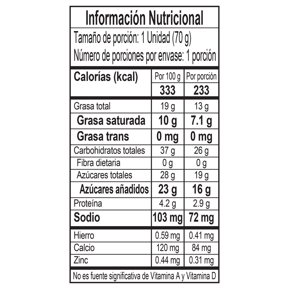 Polet Paleta Cookies Caja x12un x70g