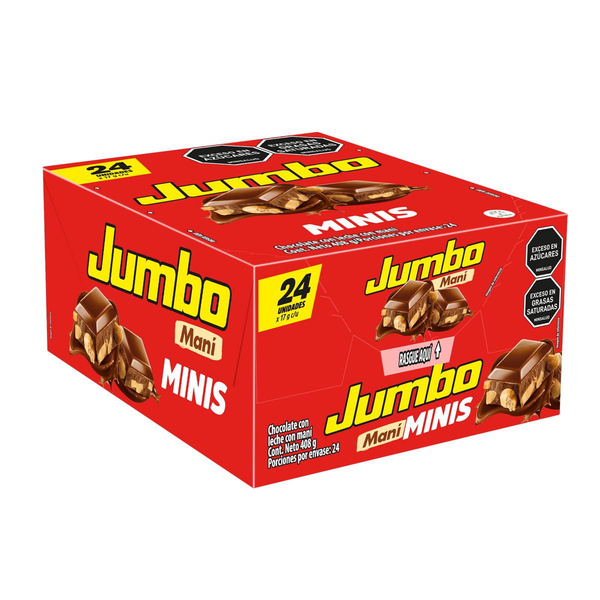 Jumbo Golosina Maní Plegadiza x 17g