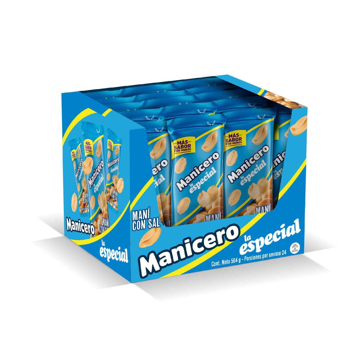 La Especial Manicero Sal x Plegadiza x 24 Un x 21 g