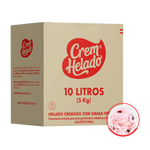 Crem Helado Tradicional Tarro Yogurt Frutos Rojos x 10 L