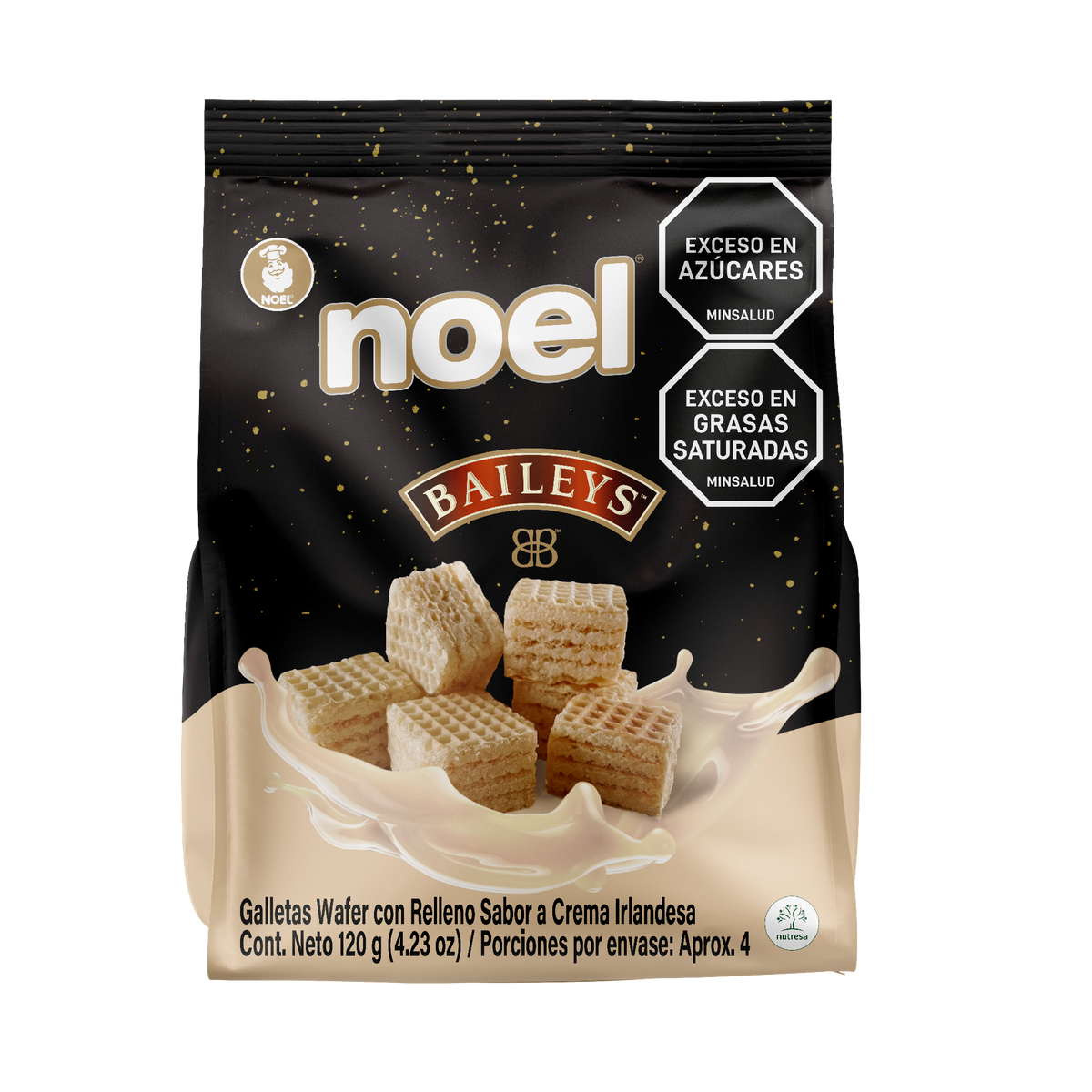 Noel Galleta Wafer Cubitos Baileys x 120 g