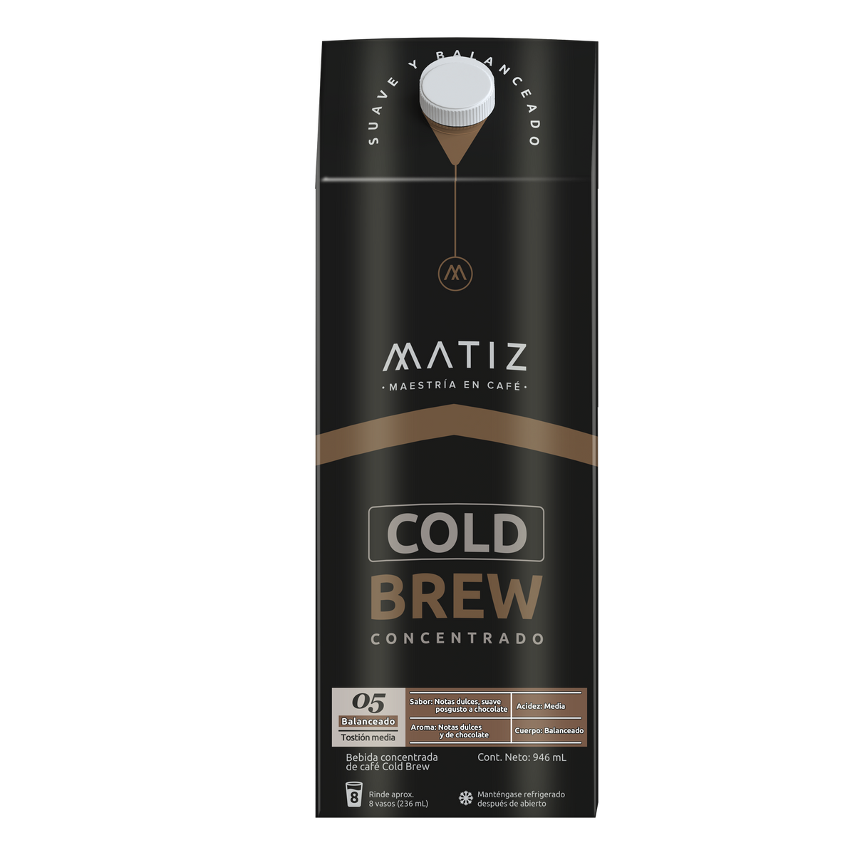 Matiz Cold Brew Concentrado12 un x 946 ml