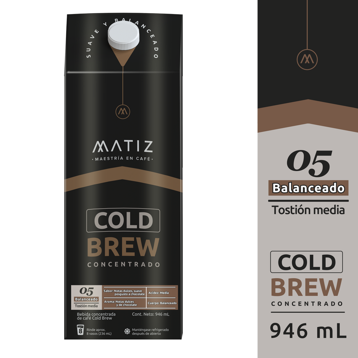 Matiz Cold Brew Concentrado12 un x 946 ml