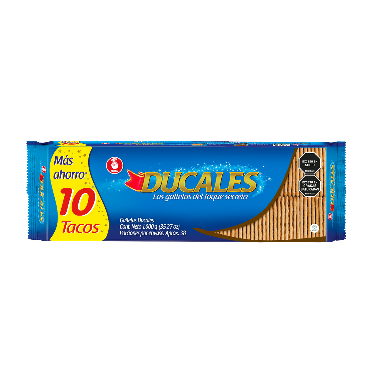 Ducales Galleta Taco x 10 1000 g