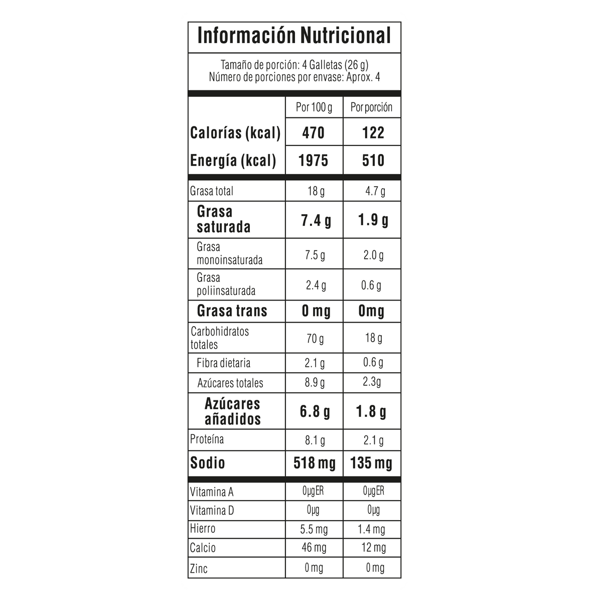 Ducales Taco. x1 105 gr
