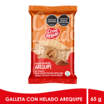Crem Helado Galleta con Helado Arequipe Caja x 20 Un x65g
