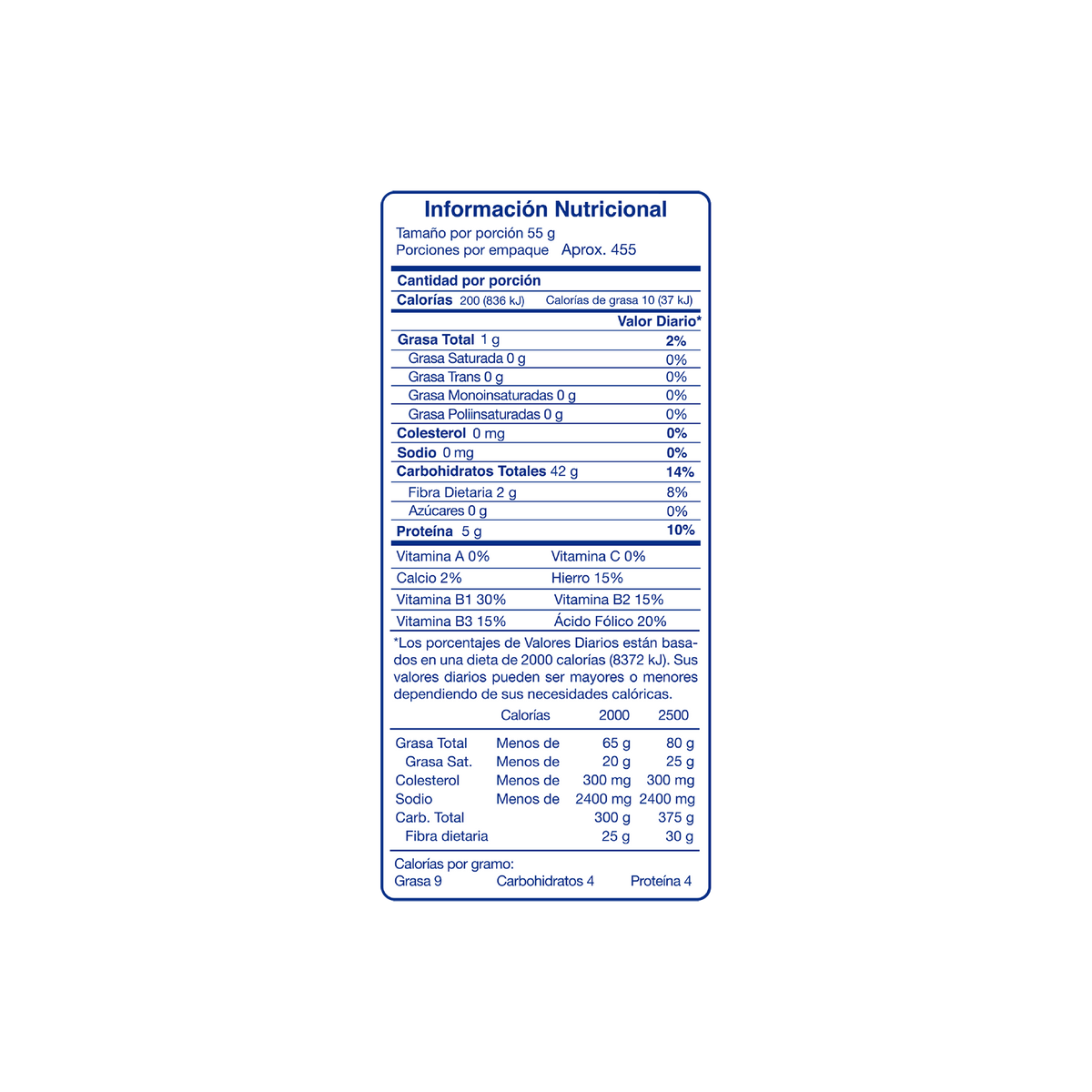corona Harina saco 25 kilogramos