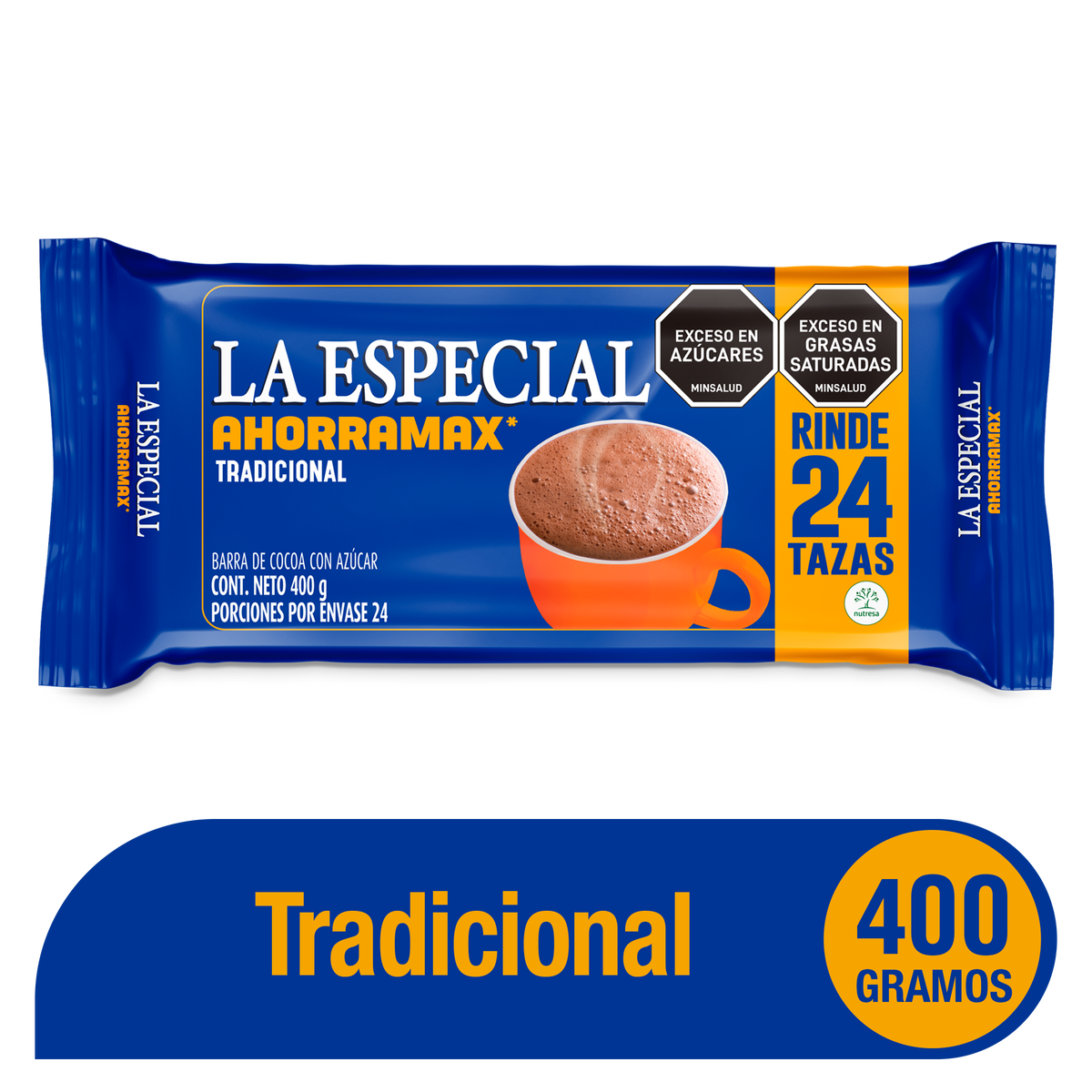 Chocolate La Especial Barra Cocoa x 400g