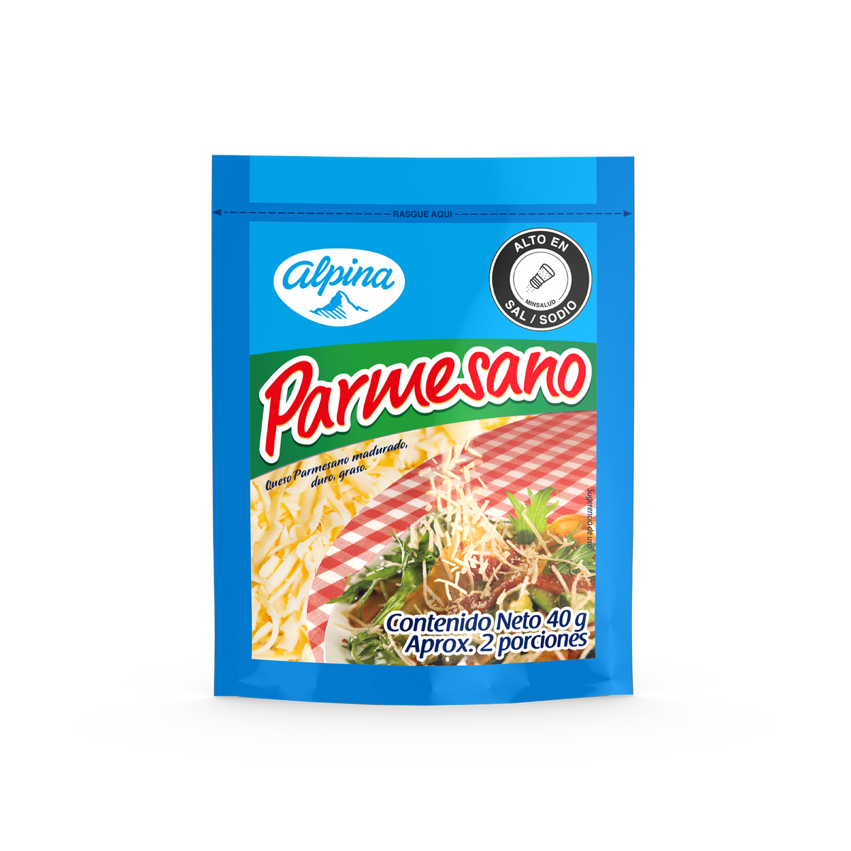 Alpina Queso Parmesano Rallado 40 g