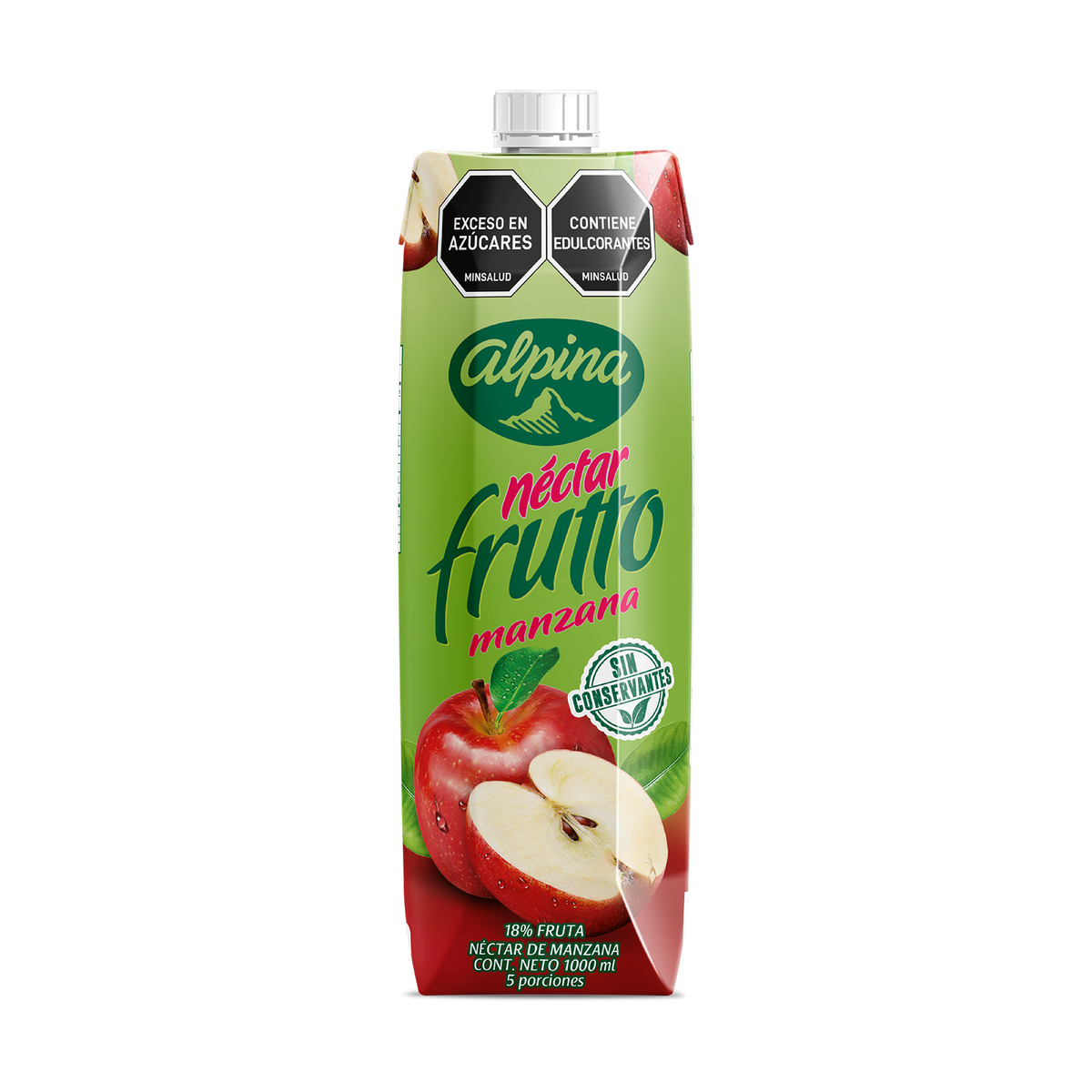 Alpina Jugo Nectar De Manzana x 1000 g