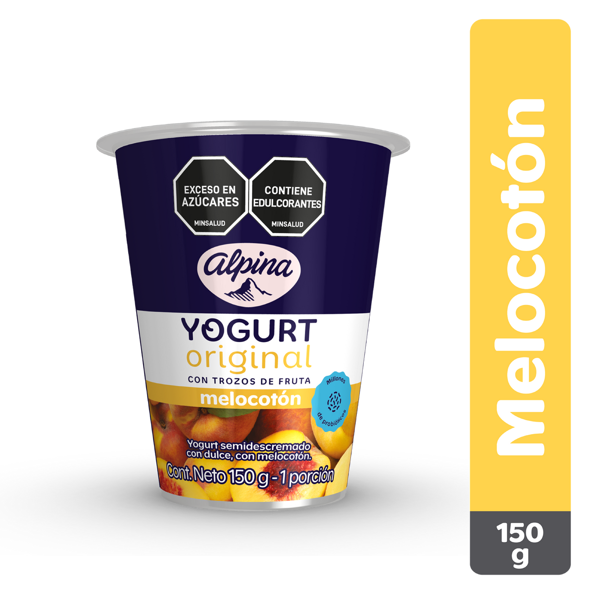 Alpina Yogurt Melocotón x 150 g