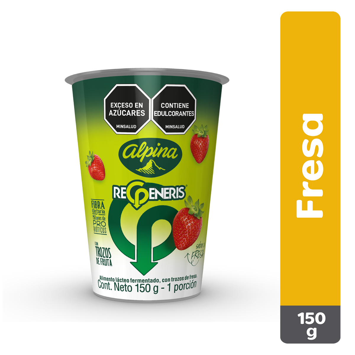 Alpina Yogurt Alpina Regeneris Fresa 150G