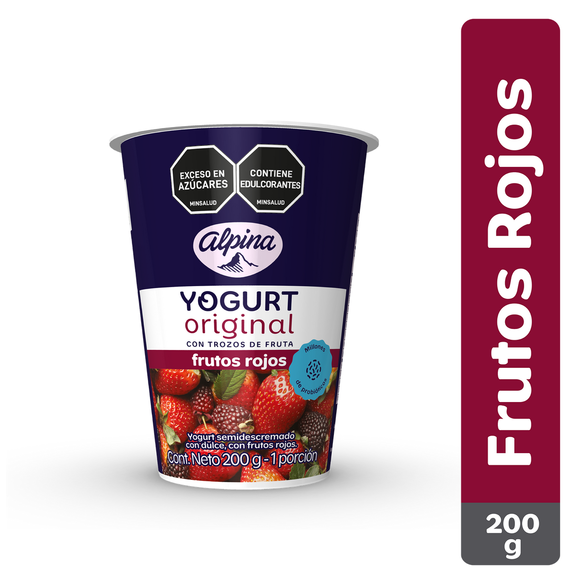 Alpina Yogurt Frutos Rojos x 200 g
