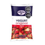 Alpina Yogurt Alpina Bolsa Fresa 900G