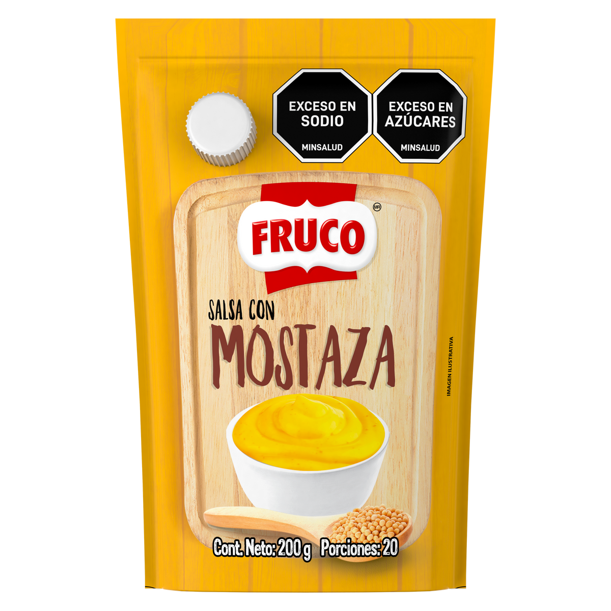 Fruco Salsa Mostaza Doypack 200 g