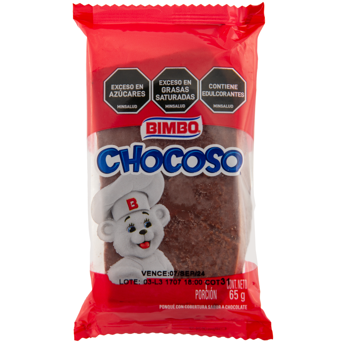 Bimbo Ponque Chocoso x 65 g