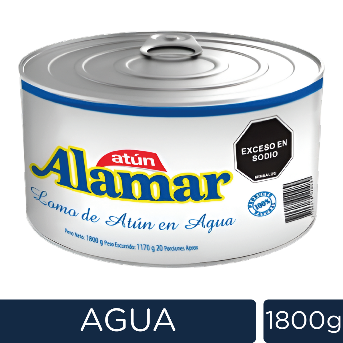 Alamar Lomo En Agua 1800 g