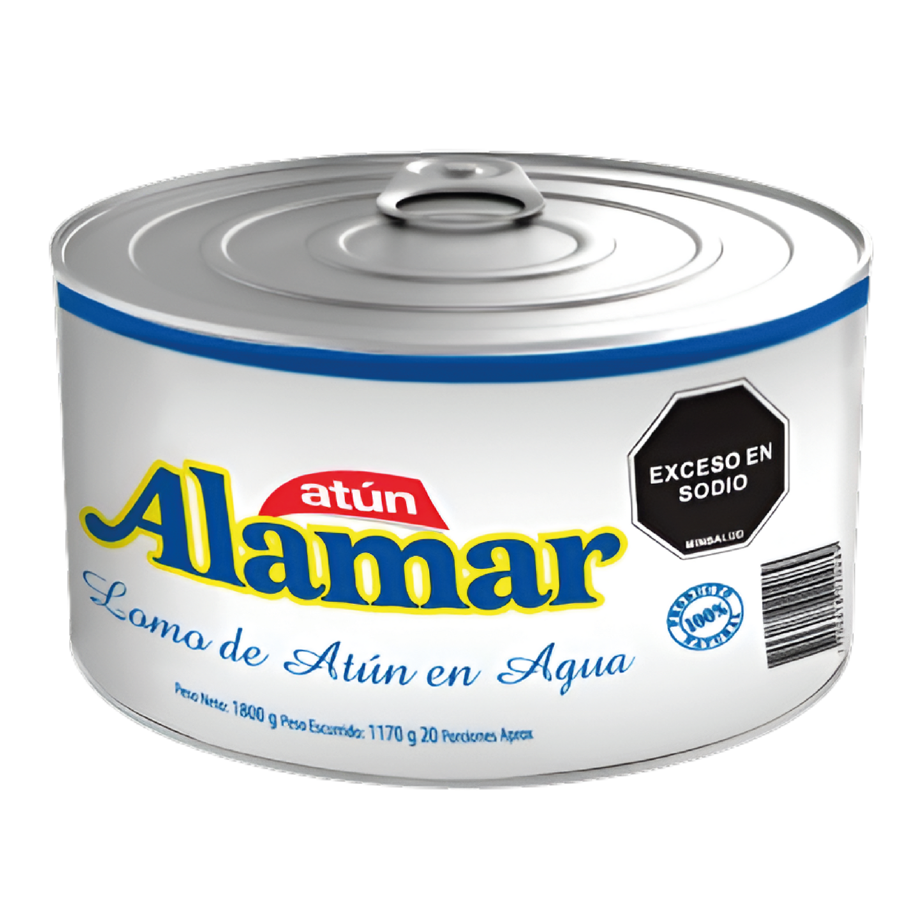 Alamar Lomo De Atun Alamar En Agua 1800Gr– NEGOCIOS.ATLANTIC