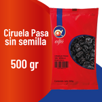 Ciruela Pasa Sin Semilla x 500 g