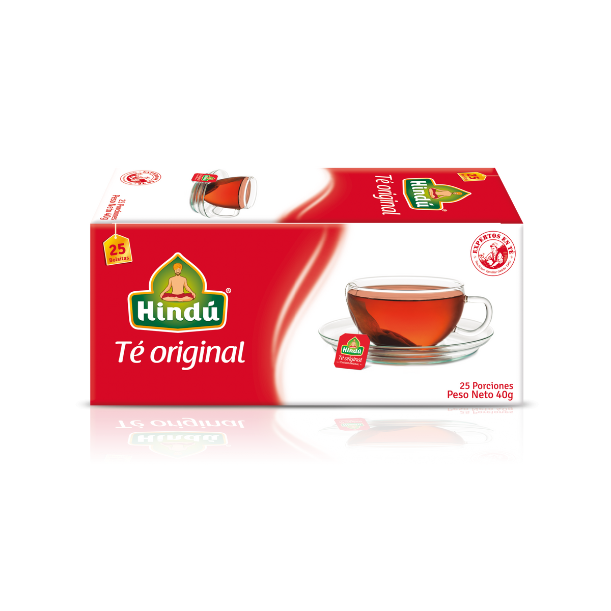 Hindu Te Negro Hindu 40Gr 25 Sobres