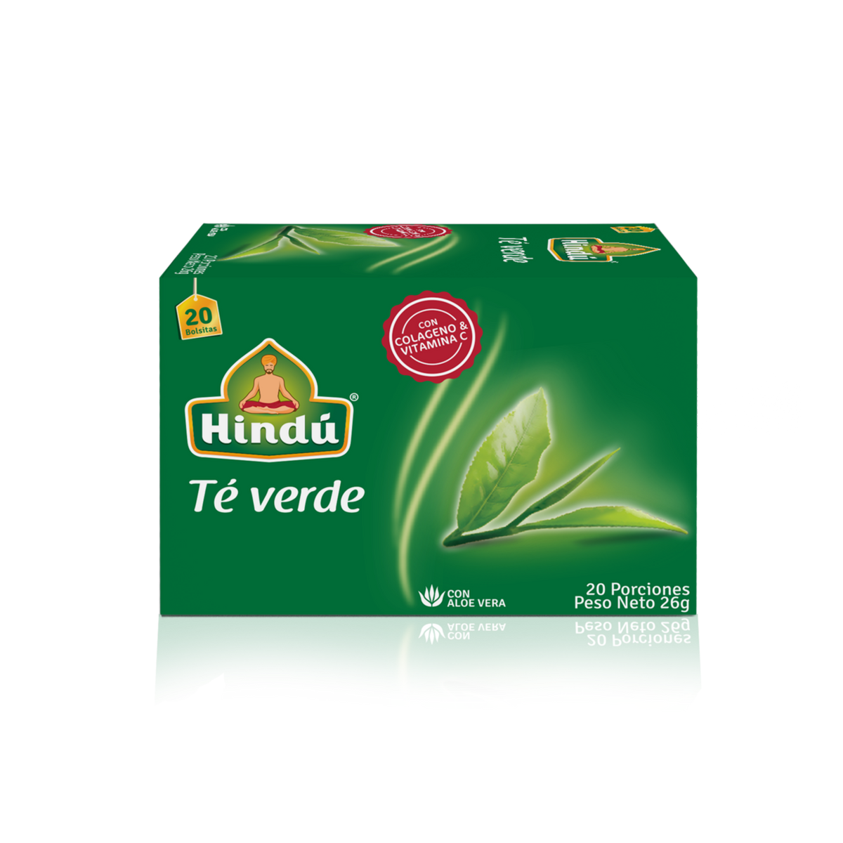 Hindu Te Verde Clasico Hindu 26Gr 20 Sobres