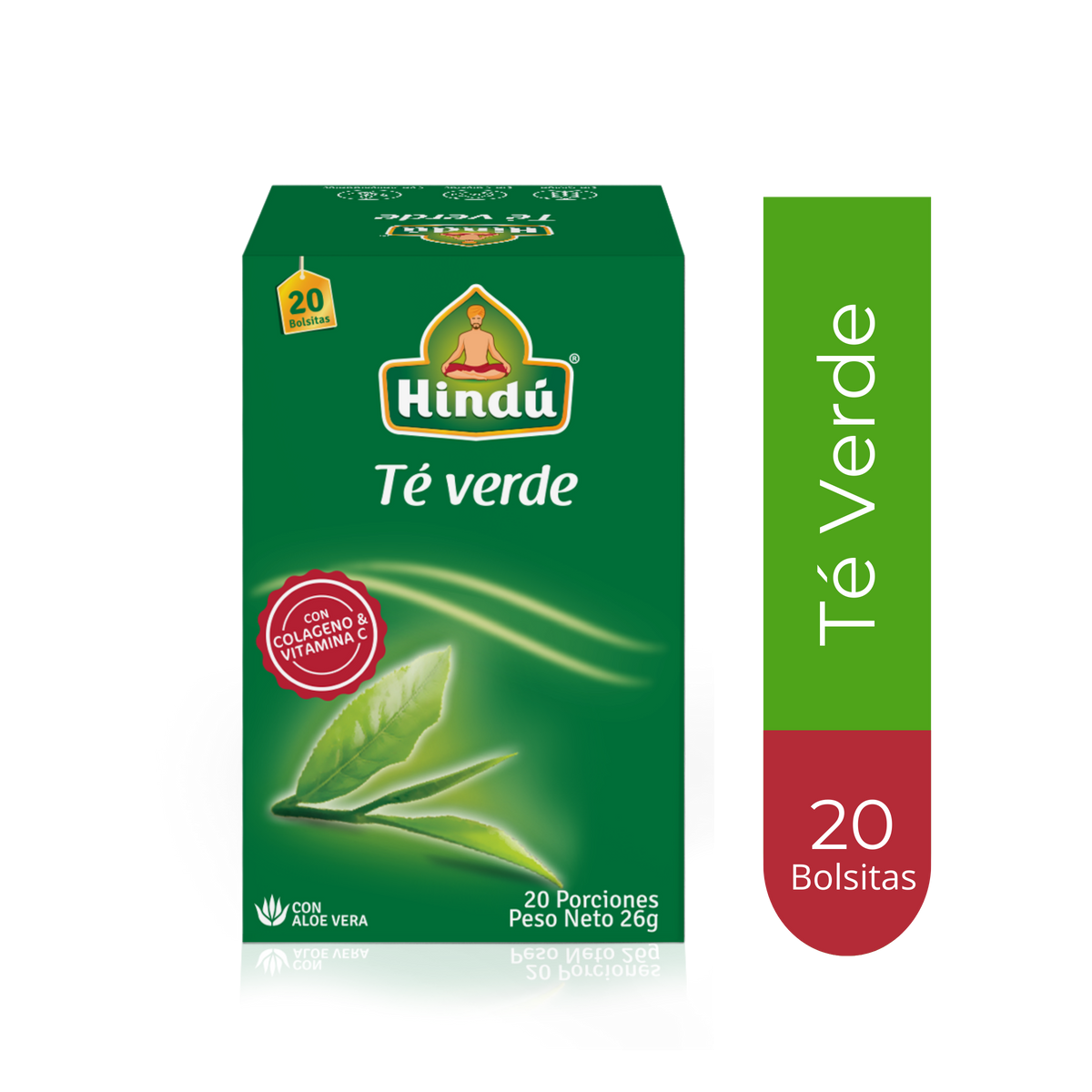 Hindu Te Verde Clasico Hindu 26Gr 20 Sobres