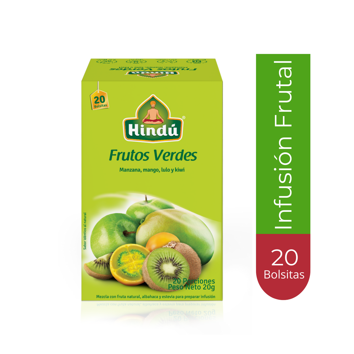 Hindu Infusion Verde Hindu 20Gr 20Sob